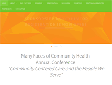 Tablet Screenshot of manyfacesconference.org